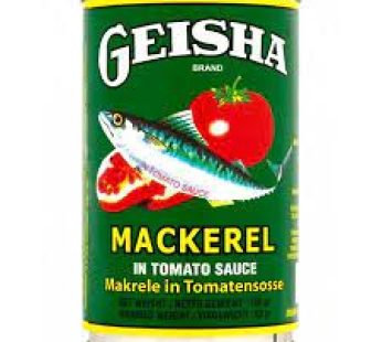 Geisha Mackerel In Tomato Sauce 15 oz