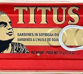 Titus Sardines 4.38 oz